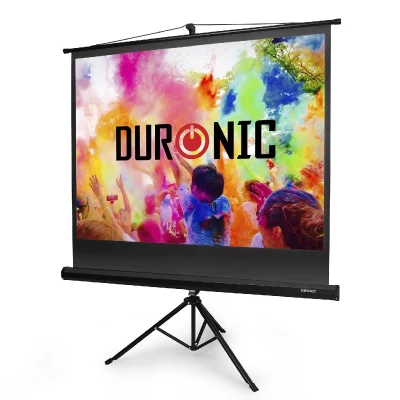 DURONIC TPS50 /43 Ecran de Projection sur tr&eacute;pied 60 Pouces 4:3/102 x 76 cm - 4K Full HD 3D