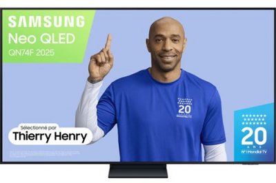 SAMSUNG TQ65QN74F NeoQled MiniLed Pied central 100 Hz 4K 165 cm 2025