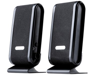 TRACER  Quanto Black Enceintes st&eacute;r&eacute;o USB 2.0 5 W