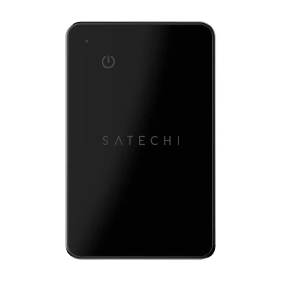 SATECHI Traceur de Portefeuille FindAll avec Find My et Bluetooth 5.4 Noir