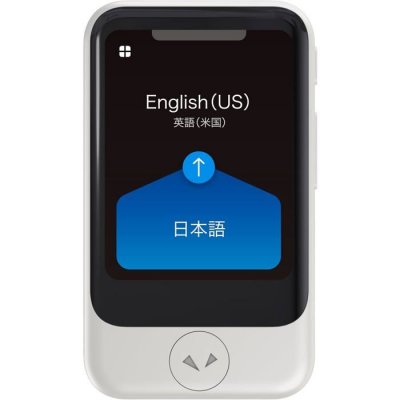  Traducteur instantan&eacute; Pocketalk s - Avec cam&eacute;ra - Blanc Pocketalk