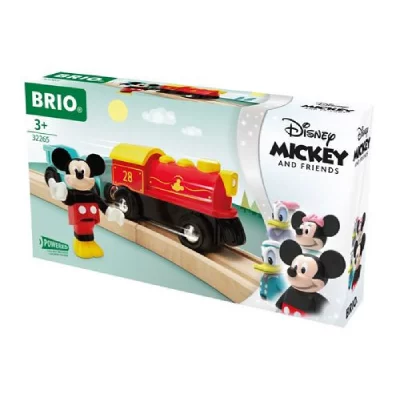 Train &agrave; pile Mickey Mouse Brio 
