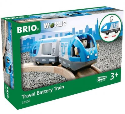 Train Brio : Train de voyageurs &agrave; pile
