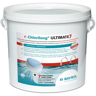 BAYROL Traitement chlore galets  CHLORILONG ULTIMATE 7  4,8kg