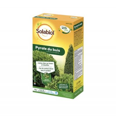 SOLABIOL Traitement des insectes pyrale du buis  , pourhaies, 15g