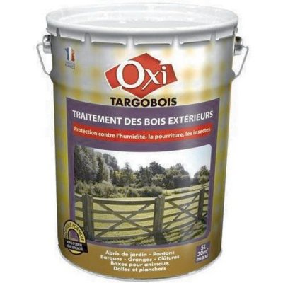 MANUTAN Traitement du bois ext&eacute;rieur OXYTOL Targobois 1 ans, 5 l