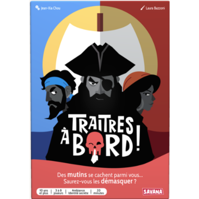 SAVANA Tra&icirc;tres &agrave; bord - Jeu de soci&eacute;t&eacute; - BLACKROCK