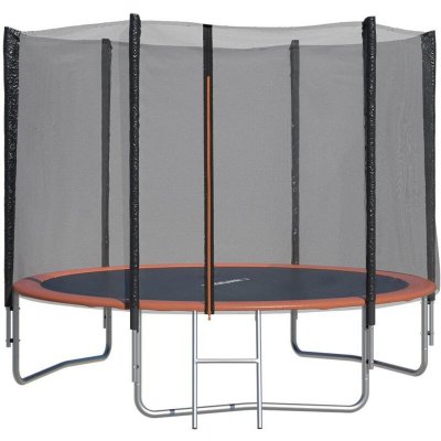 TRIGANO Trampoline - 2,44 M De Diam&egrave;tre - Hauteur : 2,09 M - Structure M&eacute;tal