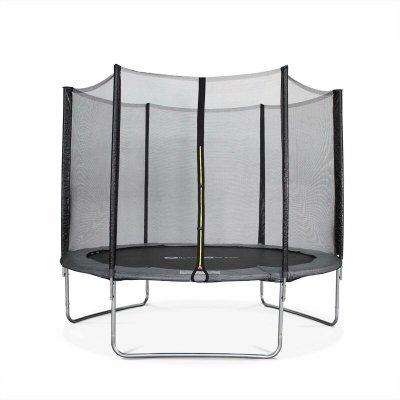 SWEEEK Trampoline 305cm Filet Protection Mars Gris