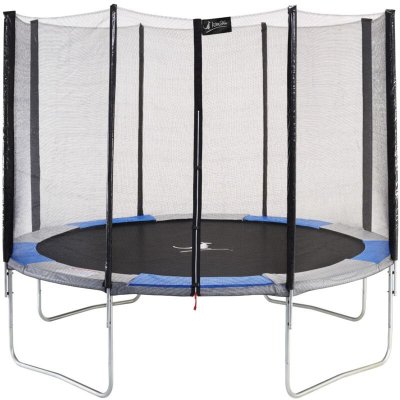 KANGUI Trampoline de jardin RALLI 360 - &Oslash;360cm - Filet de s&eacute;curit&eacute; 