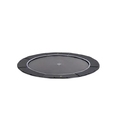 EXIT TOYS Trampoline enterr&eacute; au niveau du sol EXIT Dynamic sports &oslash;427cm - noir