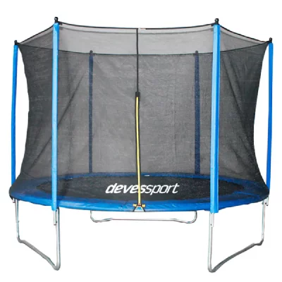 DEVESSPORT Trampoline hyd008136 bleu 70 kg (245 x 219 cm)