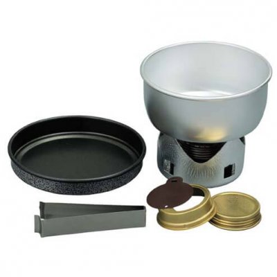TRANGIA  - Mini- - R&eacute;chaud &agrave; alcool taille 330 g, gris