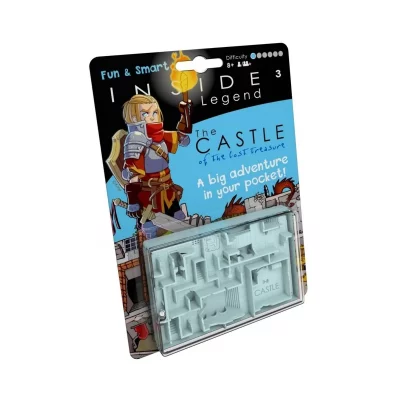 DOUG FACTORY Tranjis Games Inside 3 Legends The Castle Board Game Argent&eacute;
