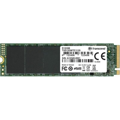 TRANSCEND  112S M.2 512 Go PCI Express 3.0 3D NAND NVMe