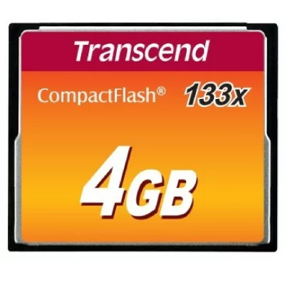 TRANSCEND  133x Compactflash Udma 4 4gb Memory Card Noir