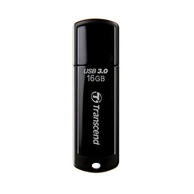 TRANSCEND  16 Go Cl&eacute; USB 3.0 JetFlash 700 Noir TS16GJF700
