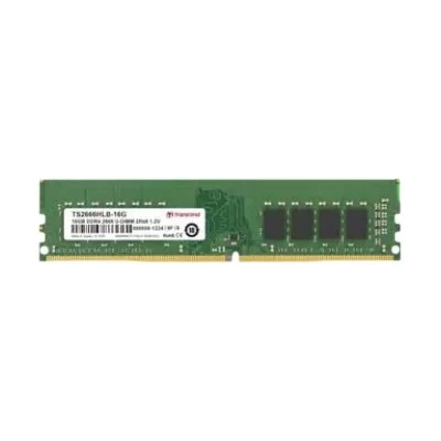 TRANSCEND  16GB DDR4 2666Mhz U-DIMM 1Rx8, TS2666HLB-16G