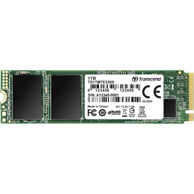 TRANSCEND  220S - SSD - 1 To - interne - M.2 2280 - PCIe 3.0 x4 (NVMe)