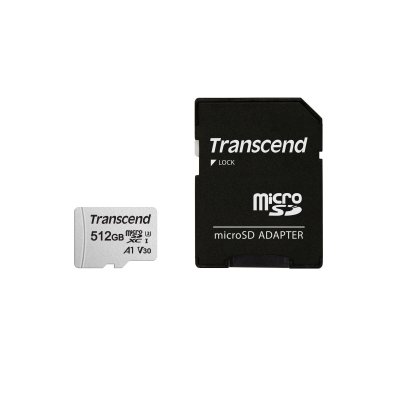 TRANSCEND  300S 512 Go MicroSDXC NAND, Carte m&eacute;moire