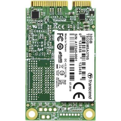 TRANSCEND  32 GB SSD mSATA interne SATA 6 Gb/s au d&eacute;tail TS32GMSA370S