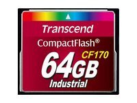 TRANSCEND  64 Go Carte m&eacute;moire CompactFlash (CF) 170x TS64GCF170