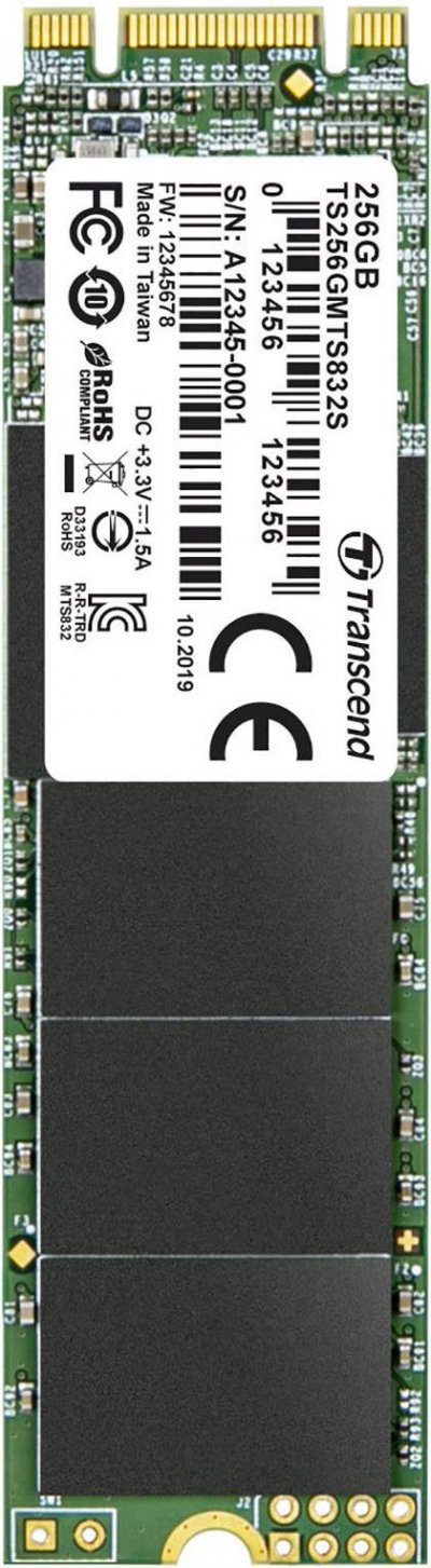 TRANSCEND  832S - SSD - 256 Go - interne - M.2 2280 - SATA 6Gb/s