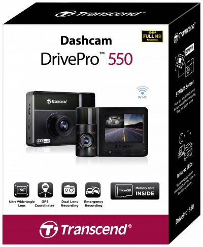 TRANSCEND  Action Camera 64gb Argent&eacute;