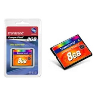 TRANSCEND  - carte m&eacute;moire compact flash (133x, type i) - 8 go