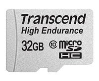 TRANSCEND  Carte M&eacute;moire microSDXC 32 Go Haute Endurance TS32GUSDHC10V