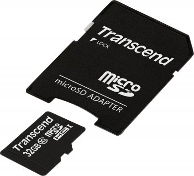 TRANSCEND  Carte MicroSDHC Class 10 - 32Go