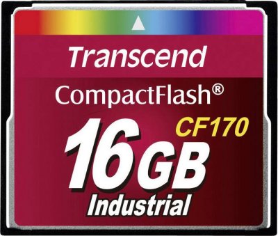 TRANSCEND  Compact Flash 16gb 170x Memory Card Noir