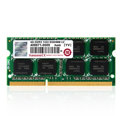 TRANSCEND  - DDR3 - 2 Go - SO DIMM 204 broches