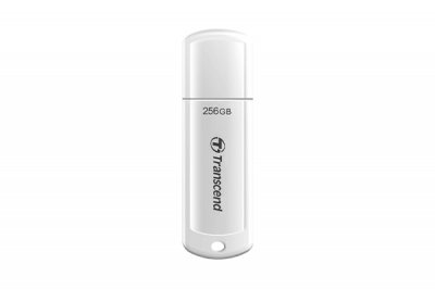 TRANSCEND  JetFlash 730 - Cl&eacute; USB - 256 Go - USB 3.1 Gen 1 - blanc