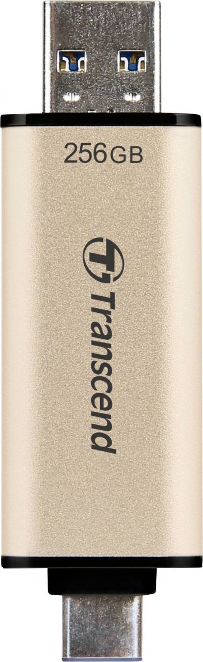 TRANSCEND  JetFlash 930C 256 Go - Cl&eacute; USB-C / USB-A