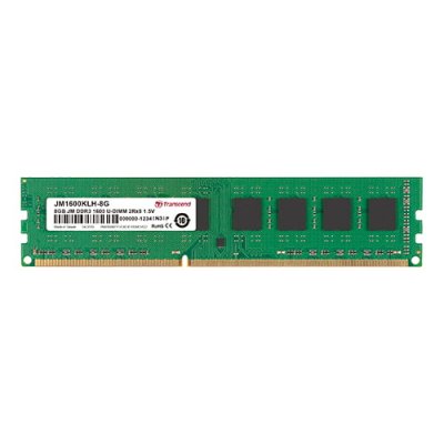 TRANSCEND  JetRam JM1600KLU-2G Module de m&eacute;moire 2 Go 2 x 8 Go DDR3 1600 MHz