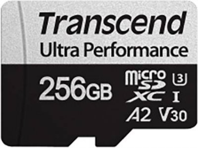TRANSCEND  microsdxc 340s 256gb class 10 uhs-i u3 a2 DFX-610297