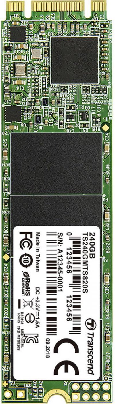 TRANSCEND  mts820 ssd m.2 240gb/240 gb, sata iii 6