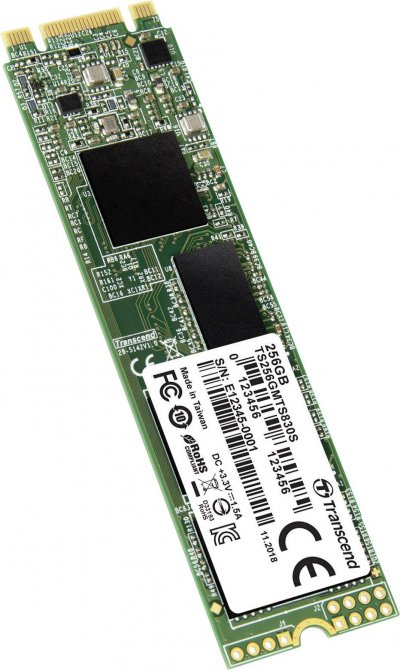 TRANSCEND  MTS830S - SSD - 256 Go - interne - M.2 2280 - SATA 6Gb/s