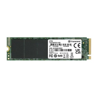 TRANSCEND  PCIe SSD 115S M.2 1000 Go PCI Express 3.0 3D NAND NVMe