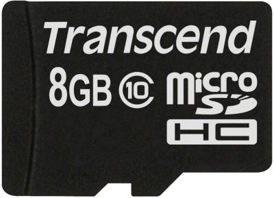 TRANSCEND  premium carte mem. Flash 8go