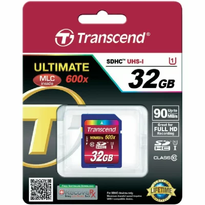 TRANSCEND  Premium - Carte m&eacute;moire flash - 8 Go - UHS Class 1 / Class10 - 400x - SDHC UHS-I 