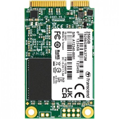 TRANSCEND  SSD MSA372M MLC 256GB mSATA SATA III