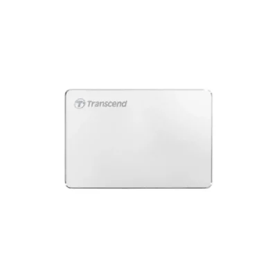 TRANSCEND  StoreJet 25C3S disque dur externe 2000 Go Argent