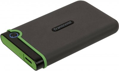 TRANSCEND  StoreJet 25M3 disque dur externe 2000 Go Gris