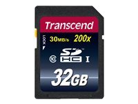 TRANSCEND  TS32GSDHC10 m&eacute;moire flash 32 Go SDHC NAND Classe 10 - Neuf
