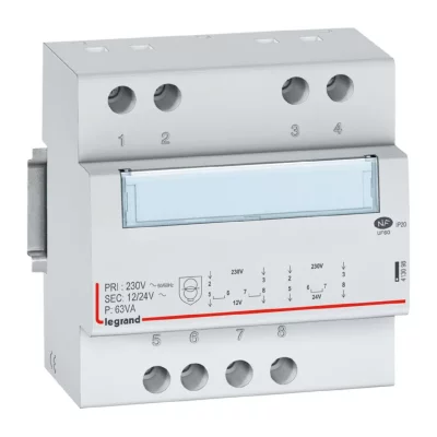 LEGRAND Transformateur Modulaire De Securite 63A 12/24V  413098