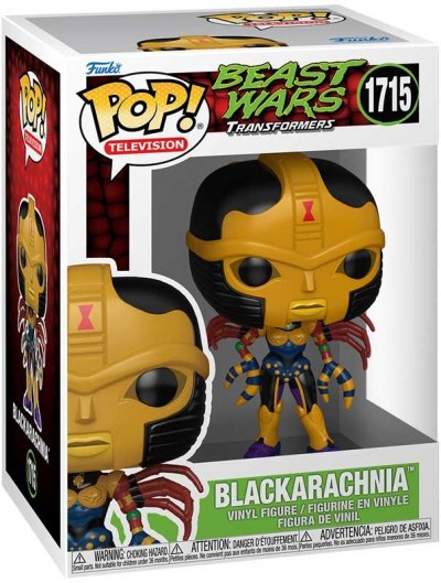 TRANSFORMERS  - Figurine POP! Blackarachnia 9 cm