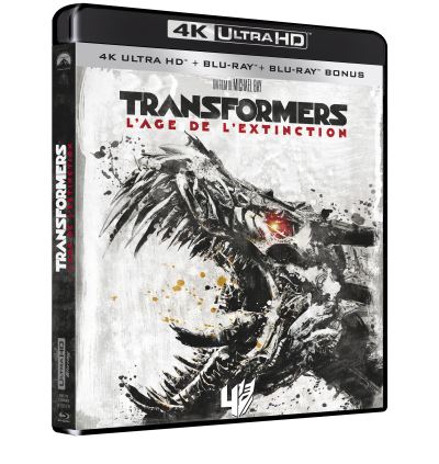 Transformers : L'&acirc;ge de l'extinction [4K Ultra-HD + Blu-Ray]