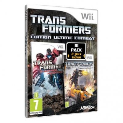 Transformers la face cach&eacute;e de la lune + Aventures sur Cybertron Wii